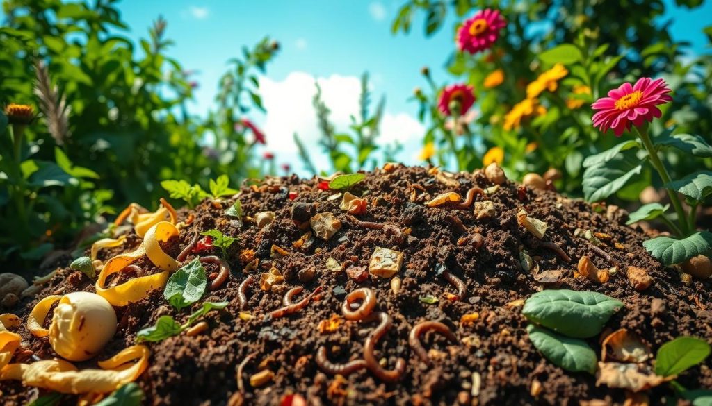 Composting organic waste