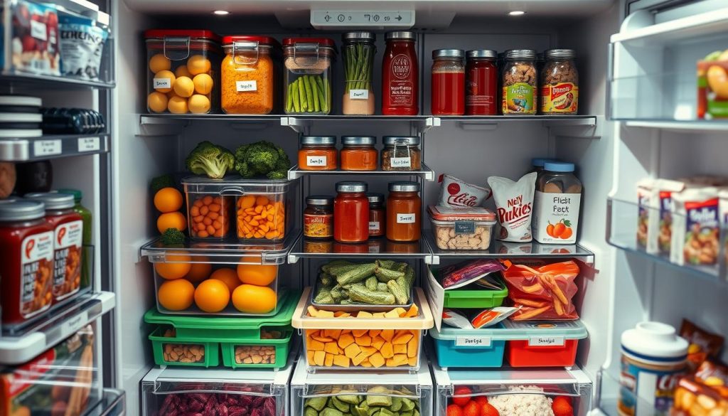 Refrigerator organization techniques