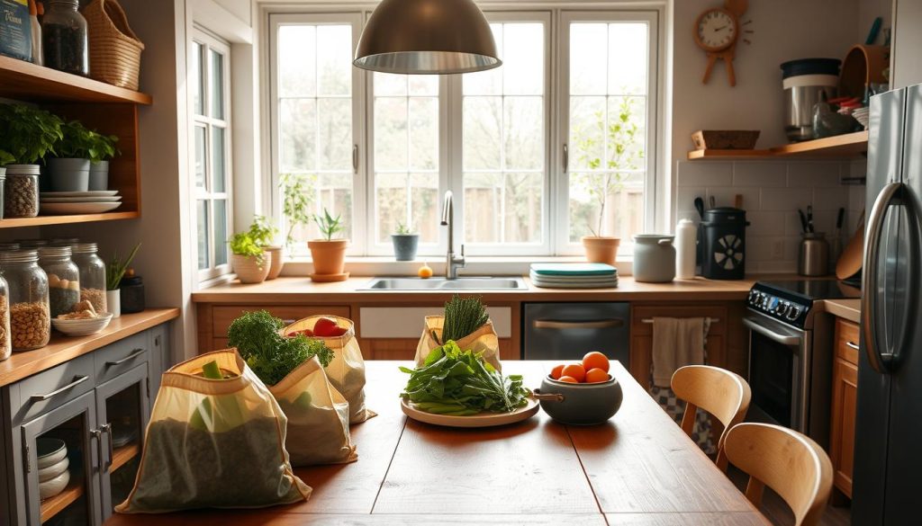 Sustainable Living kitchen practices