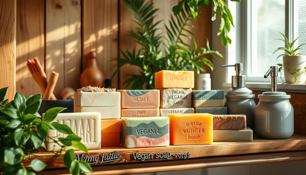 Vegan soap bars