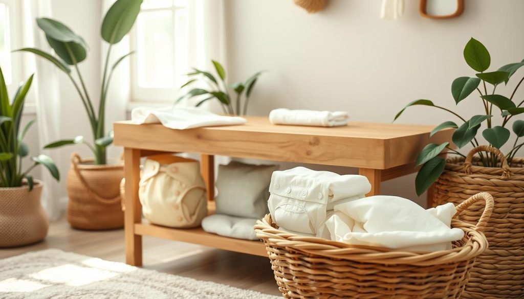 Eco-friendly diapering options