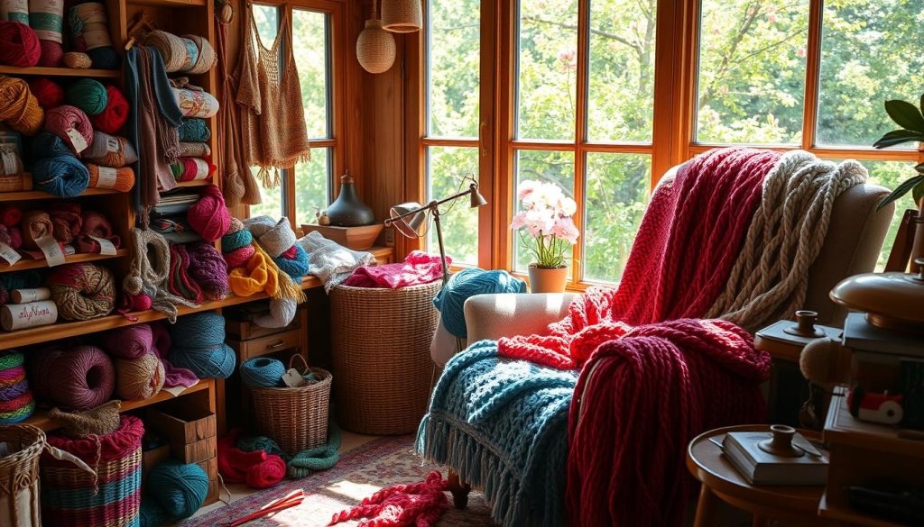 Knitting and Crocheting