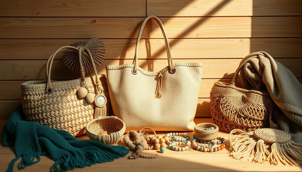 Plastic-free fashion accessories