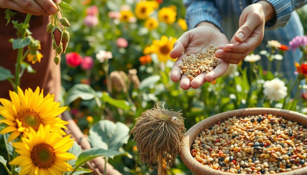 Seed harvesting techniques