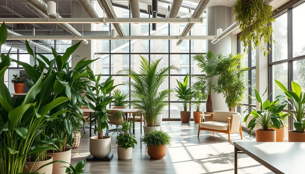 Water conservation in eco-friendly workspaces