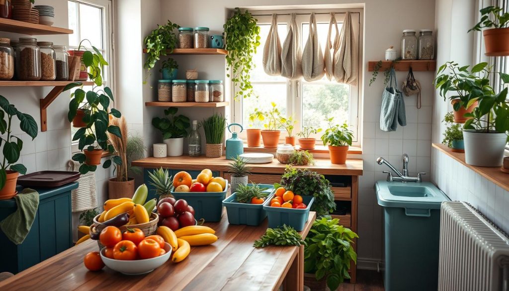 Zero waste kitchen habits