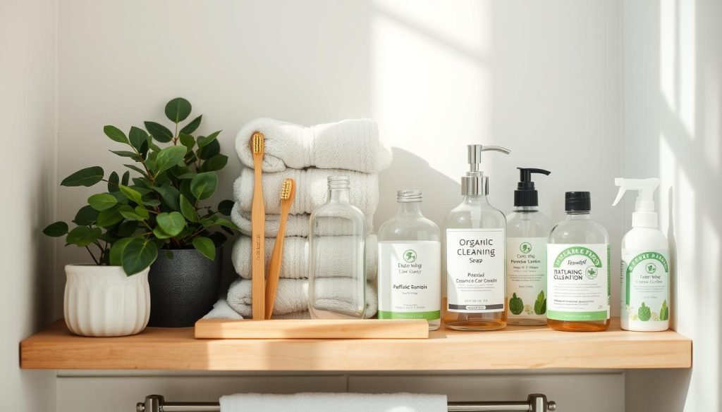 Eco-friendly bathroom products