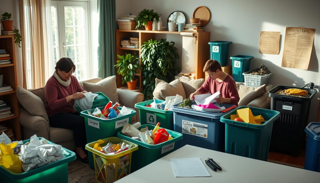 Home waste audit process