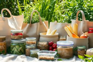 Eco-Friendly Living: Reusable Containers and Bags