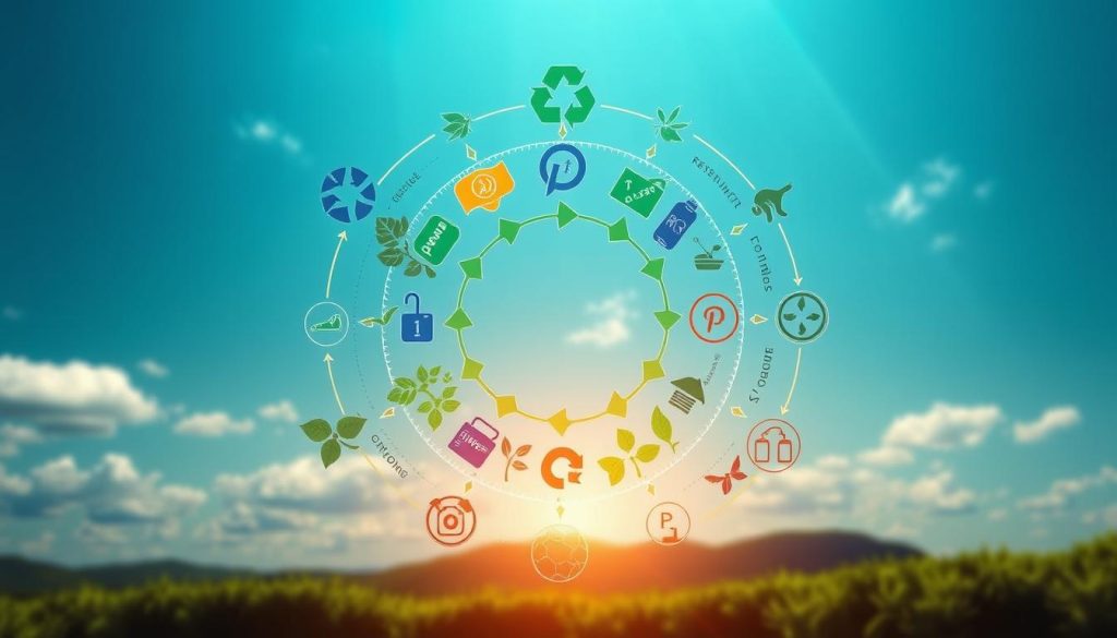 Circular economy diagram