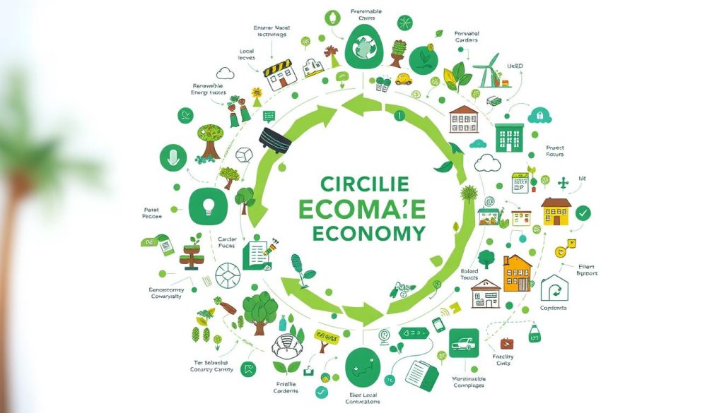 Circular economy diagram