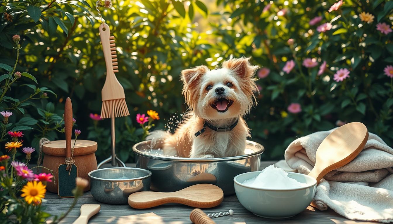 Eco-friendly pet grooming