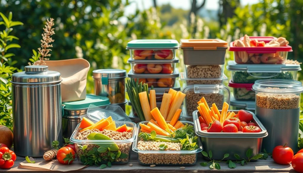 Reusable lunch containers