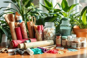 Eco-Friendly Sustainable Crafting Supplies for My DIY Projects