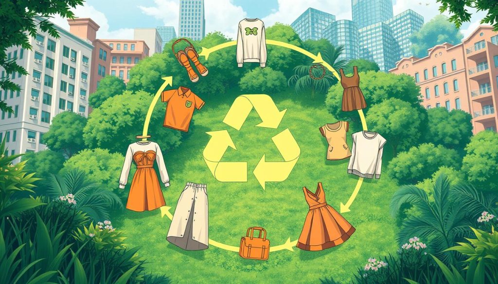 Sustainable fashion circular economy