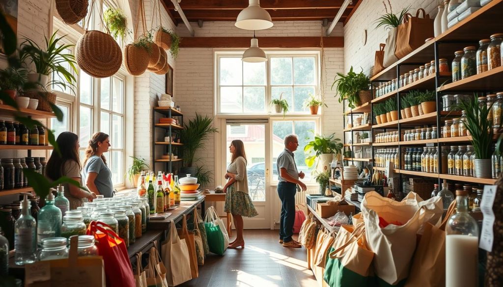 Sustainable shopping trend