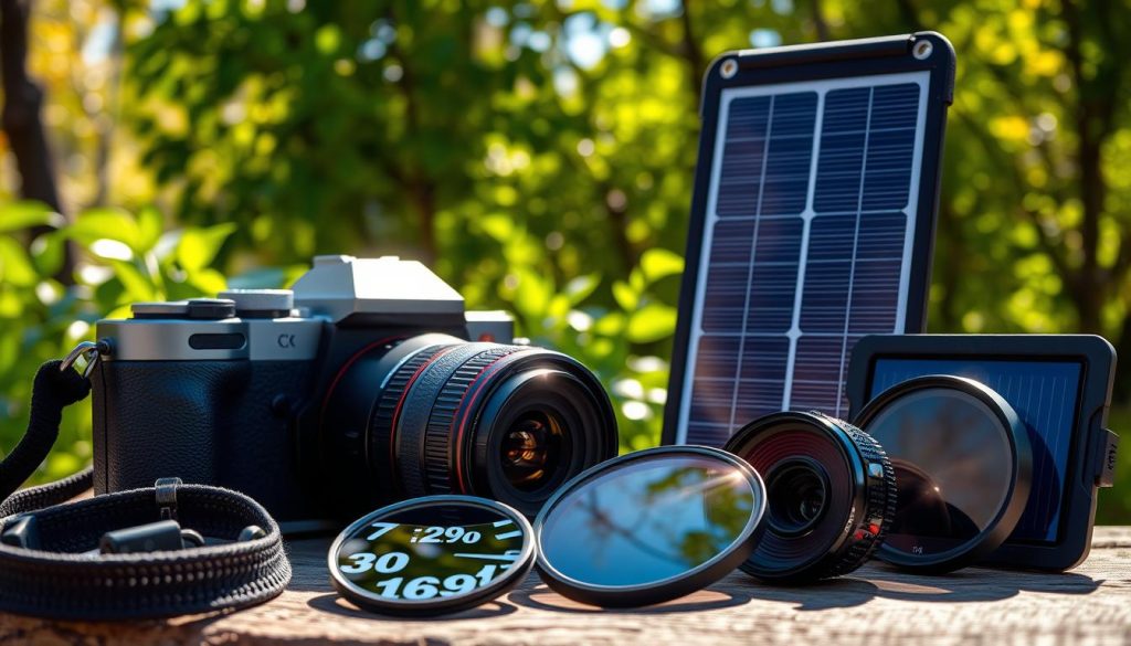 solar-powered photography tools