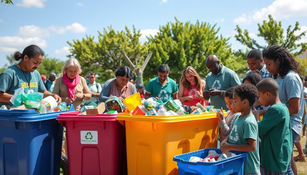 Community-based recycling programs