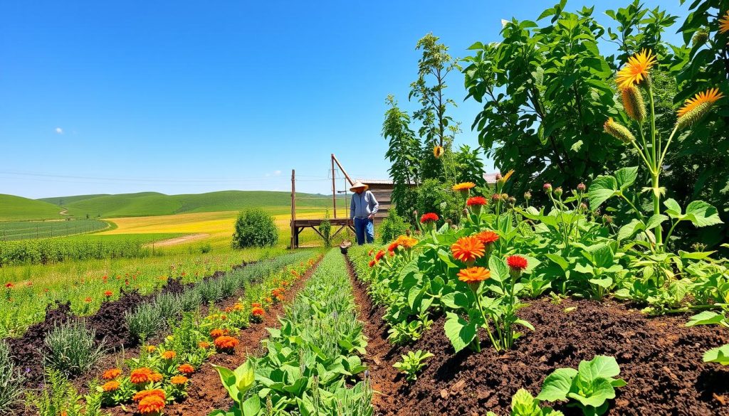 Organic farming practices