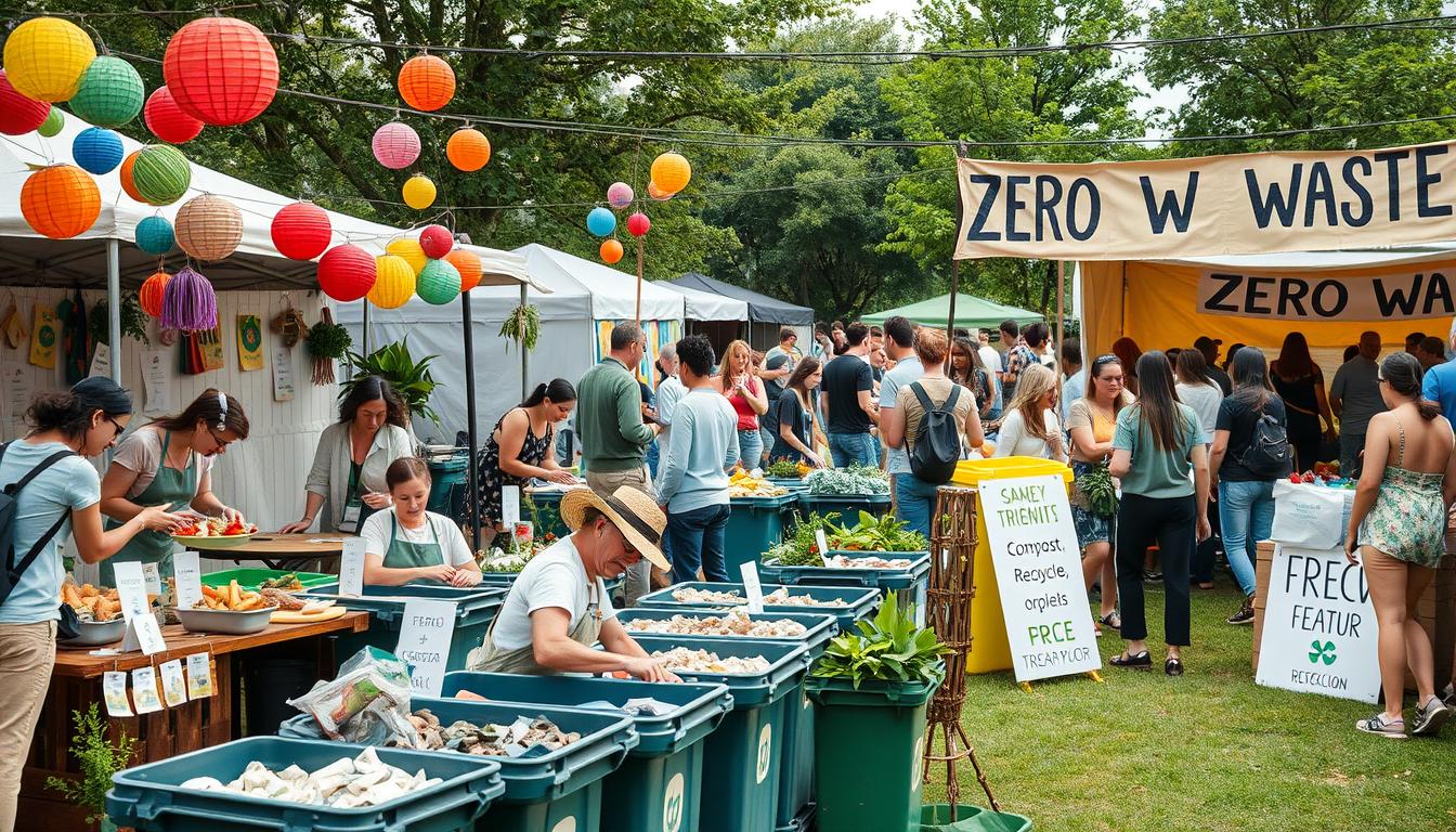 Organizing zero waste events