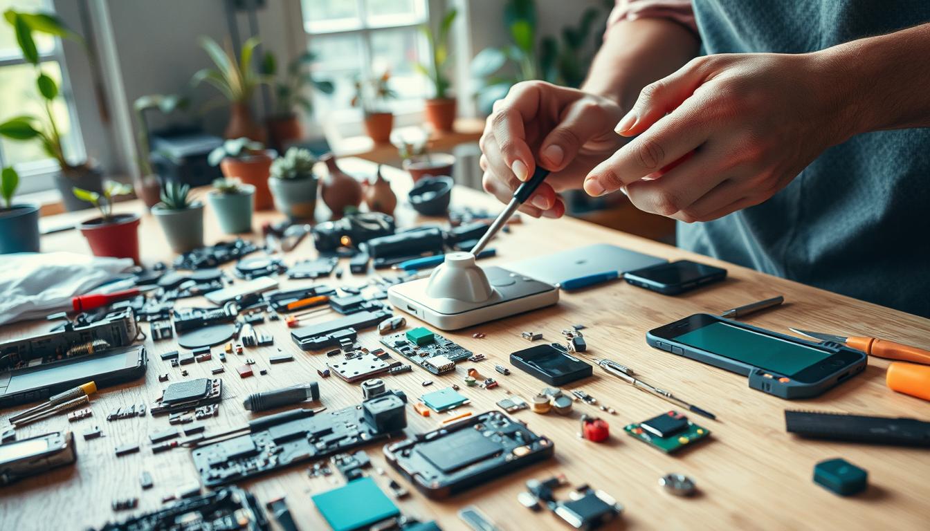 Repairing electronics for Sustainability