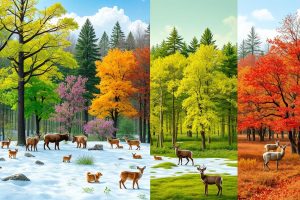 Seasonal and Regional Adaptations in Nature Today