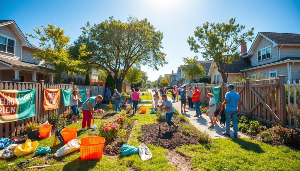 neighborhood beautification efforts