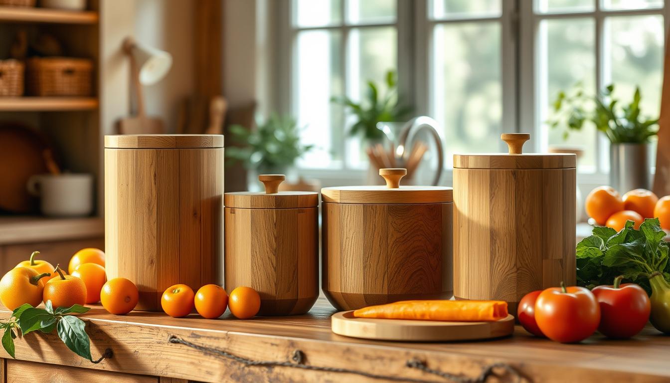 Bamboo and Wooden Food Storage: A Sustainable Solution