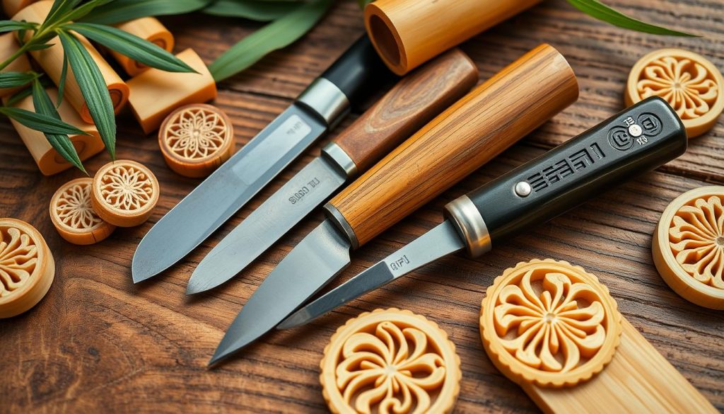 Bamboo carving kit