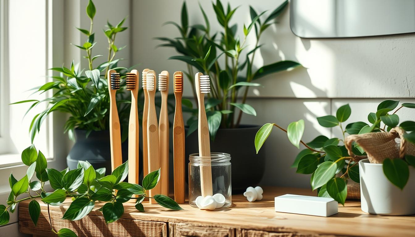 Bamboo toothbrushes