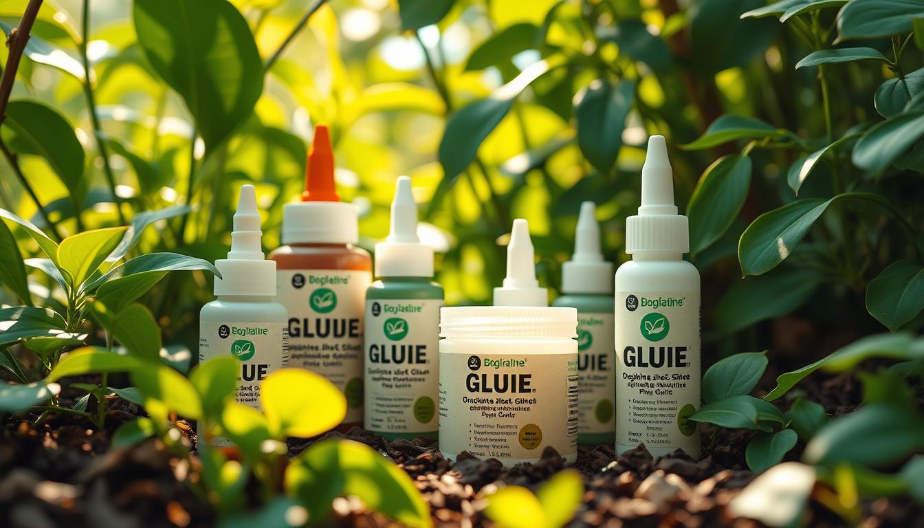 Compostable glue and adhesives