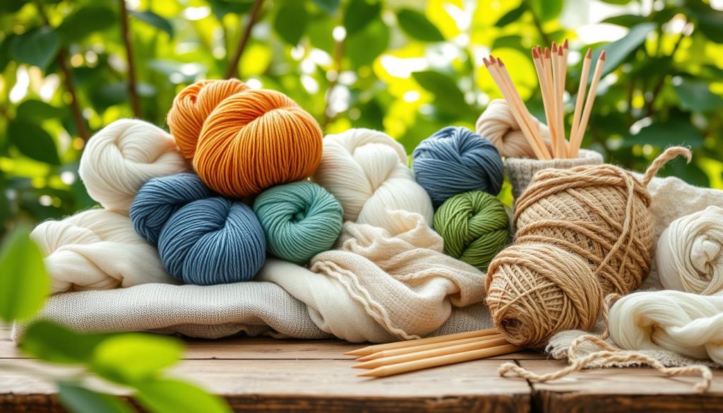 Eco-friendly fiber arts supplies