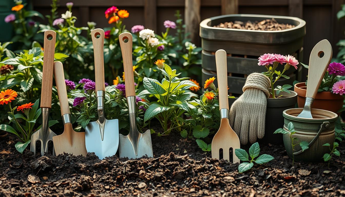 Eco-friendly gardening tools