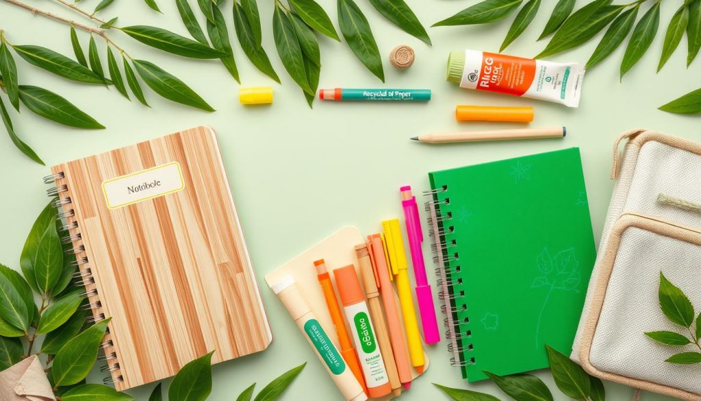 Eco-friendly school supplies