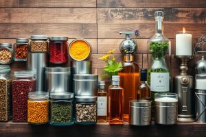 My Top Products in Glass or Metal Containers