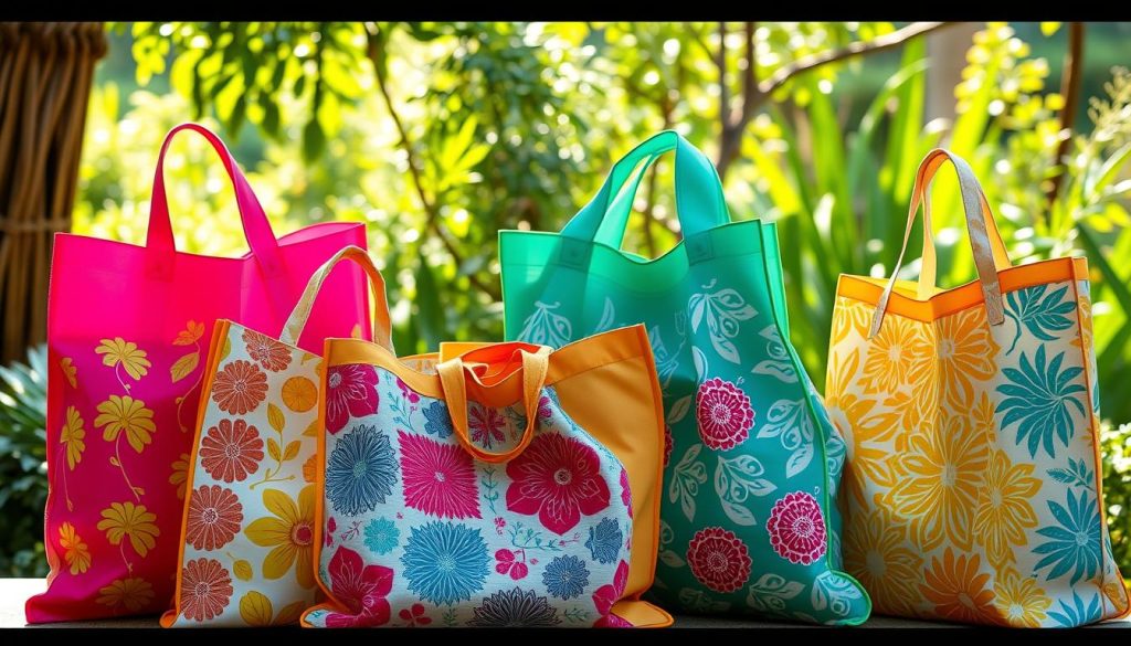 Reusable shopping bags