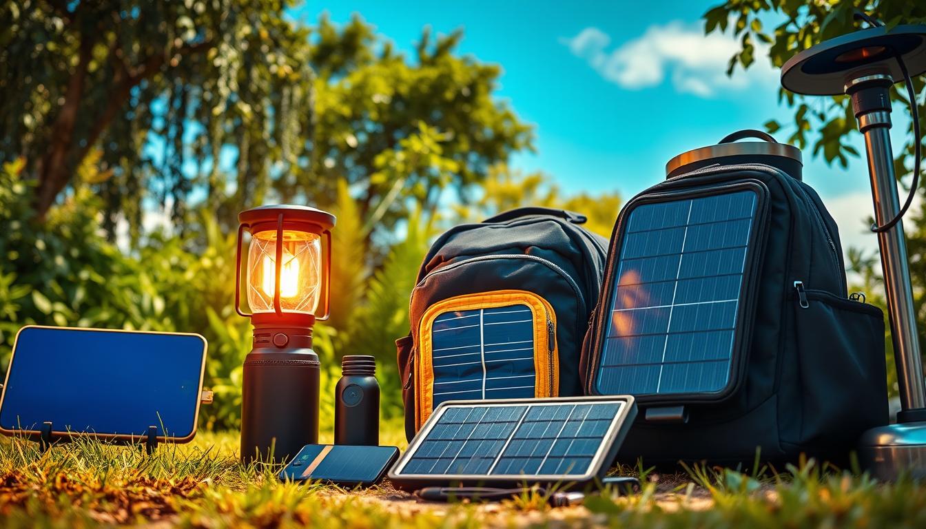 Solar-powered gadgets