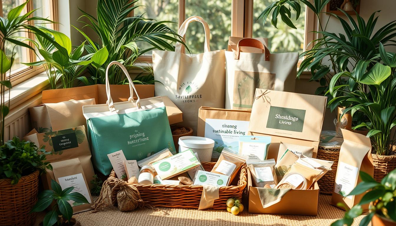 Sustainable living subscription boxes