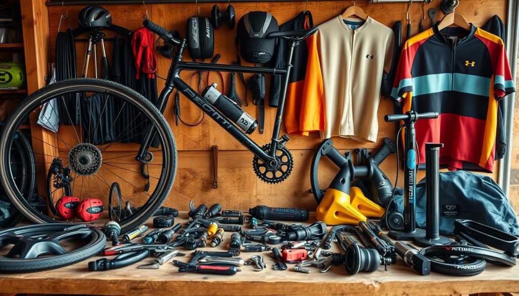 bicycle gear and tools