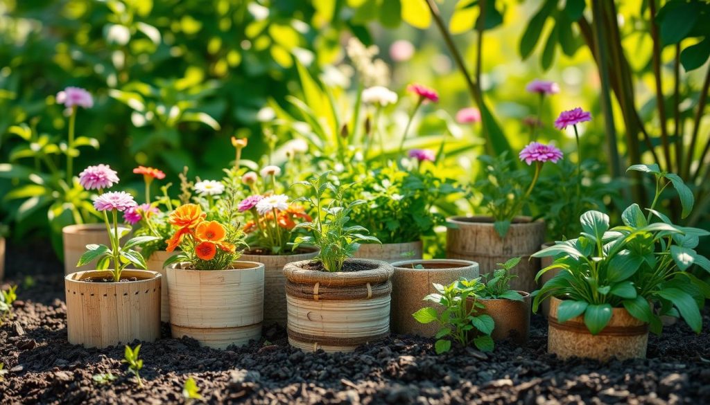 compostable plant pots