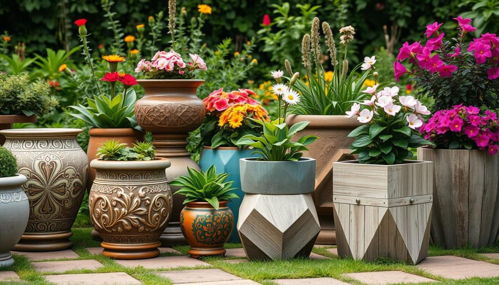 planters and pots