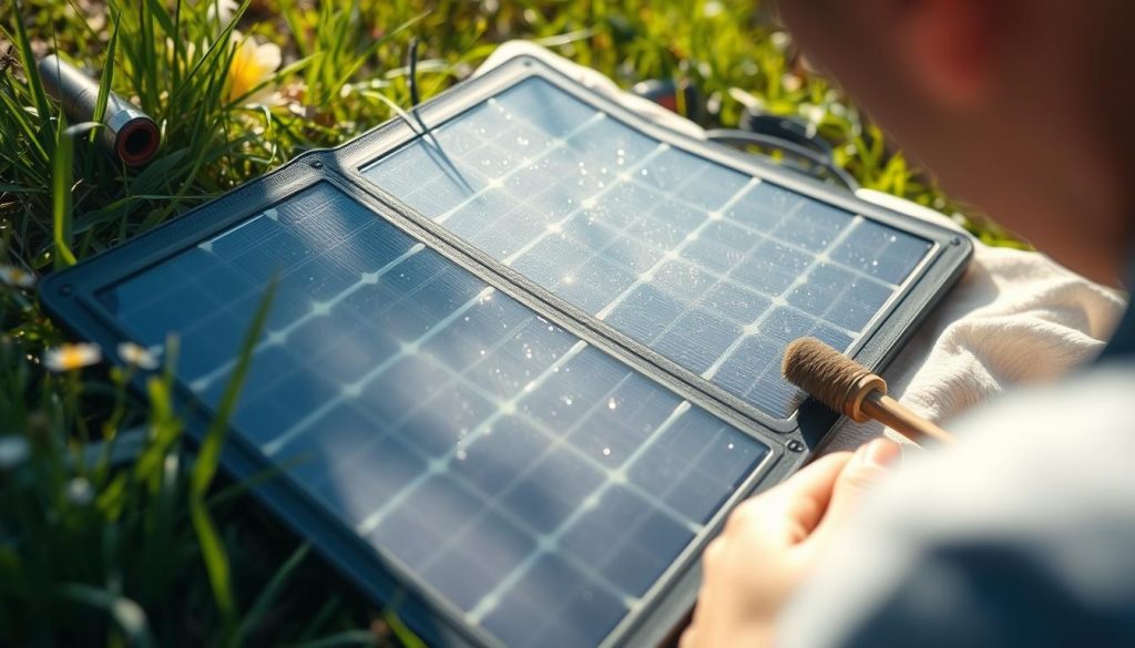 solar charger maintenance