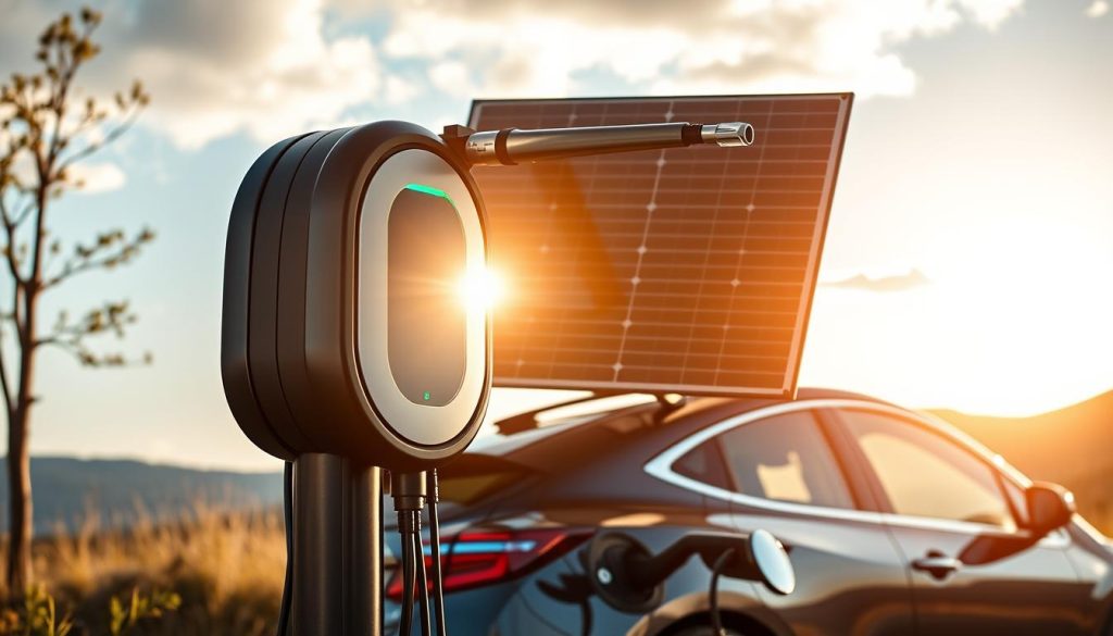 solar powered vehicle charger