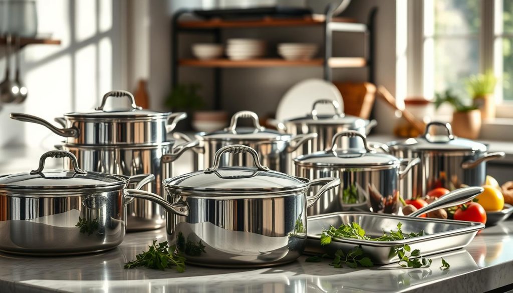 stainless steel cookware