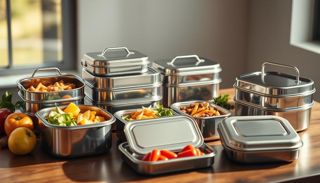 stainless steel lunch boxes