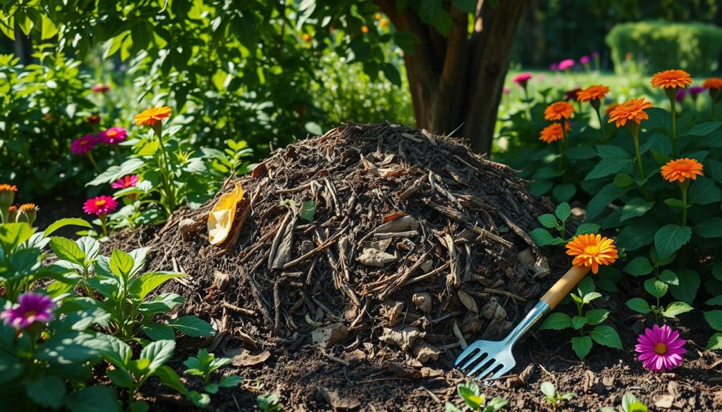 starting a compost pile