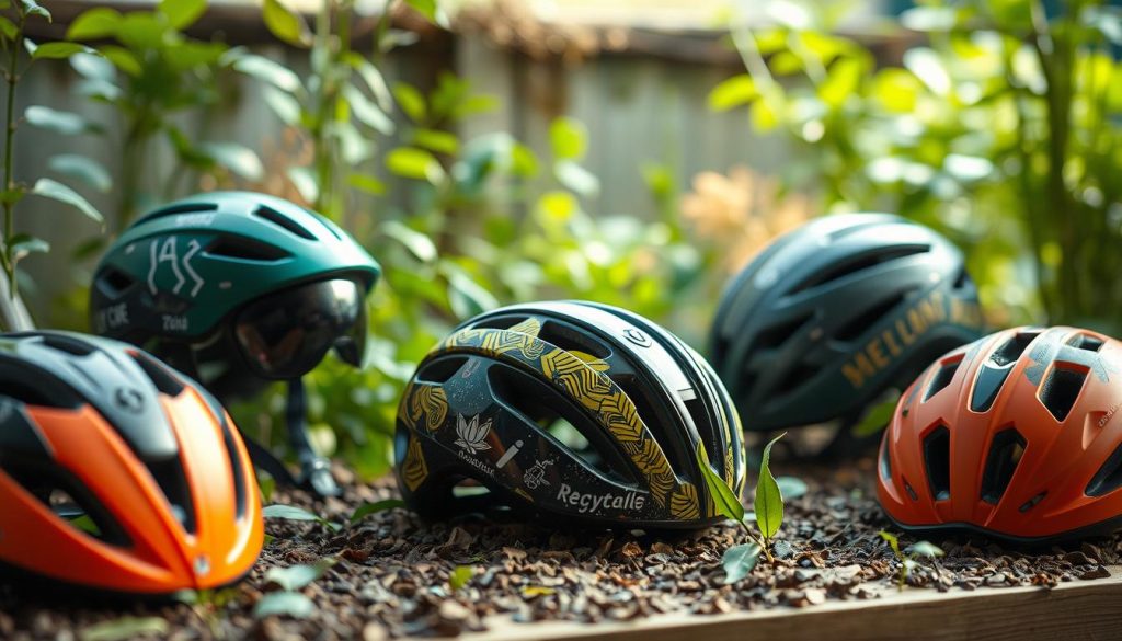 sustainable bike helmets