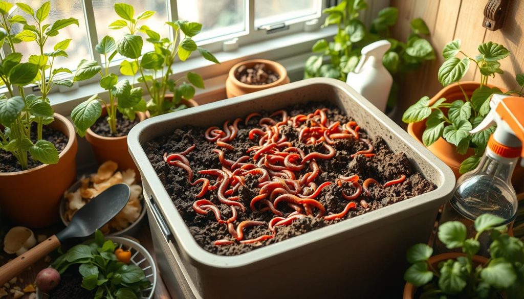 vermicomposting maintenance