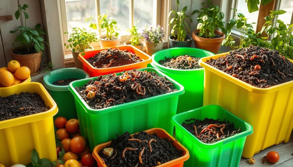 worm composting bins