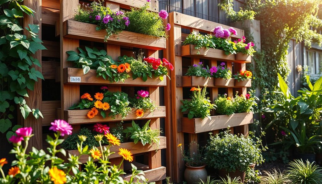 DIY pallet garden projects